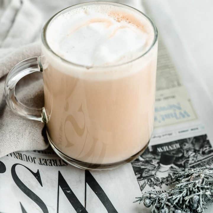 Cozy Maple Sea Salt Almond Milk Latte The Fit Peach