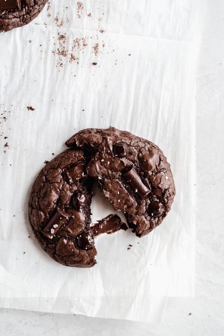 Brownie Crinkle Cookies