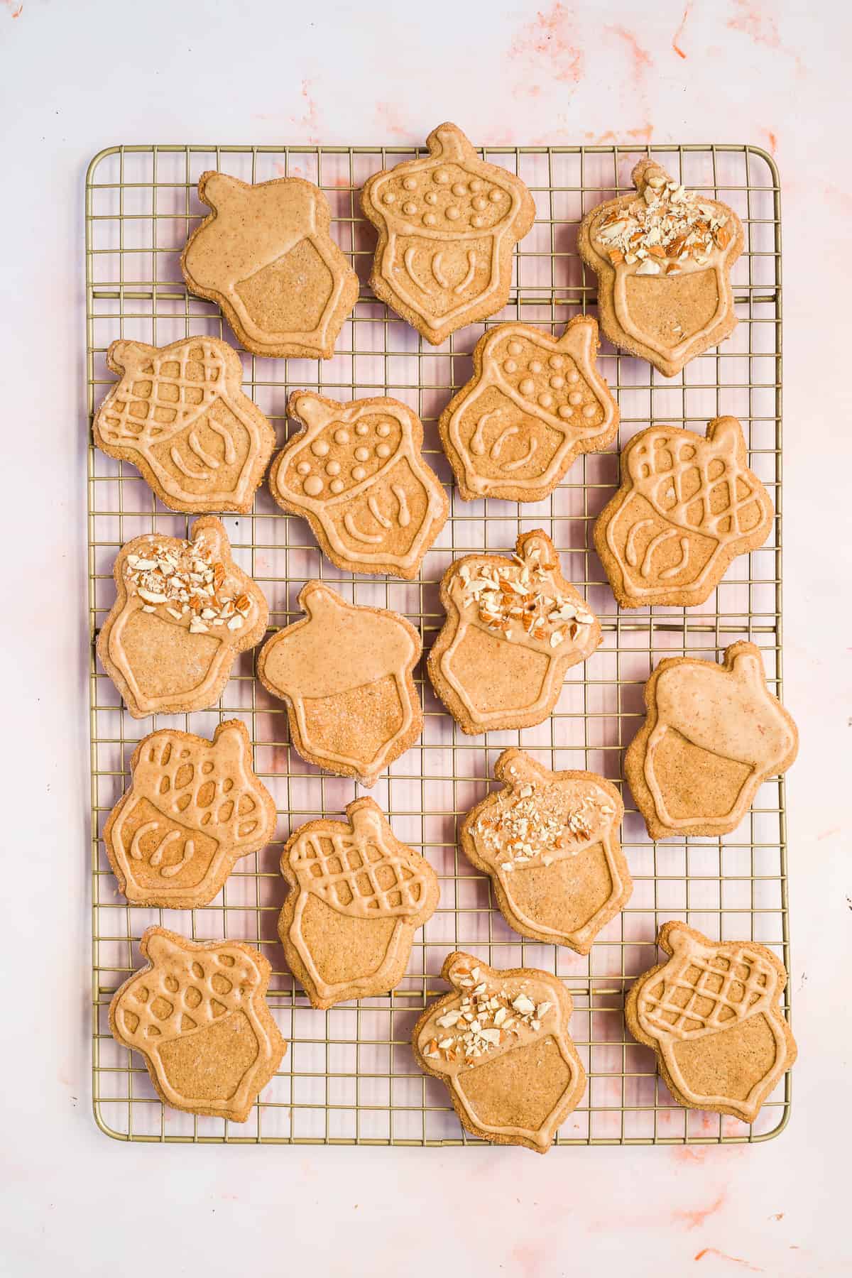 Maple Peanut Butter CutOut Sugar Cookies (GF, PF) The Fit Peach