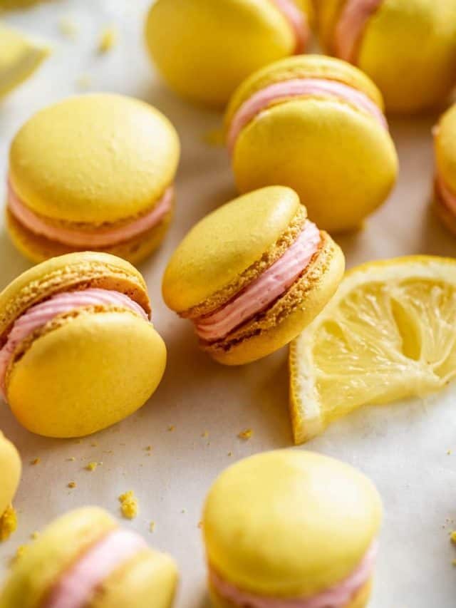 Pink Lemonade Macarons Story