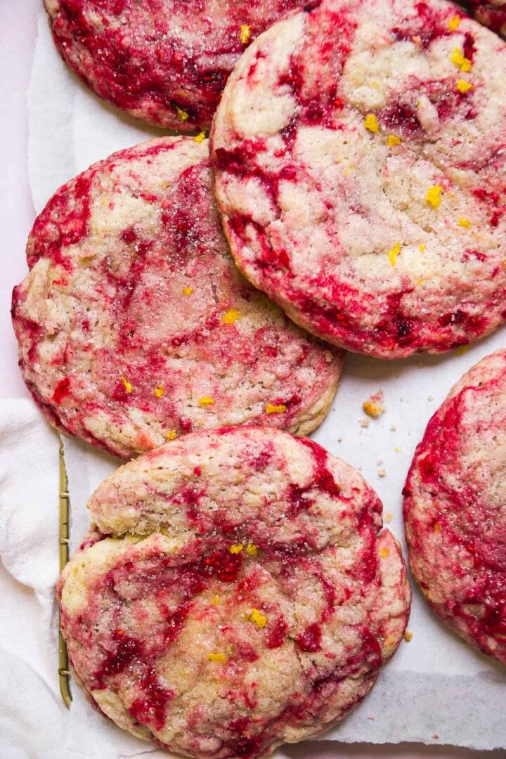 Raspberry Lemonade Cookies The Fit Peach