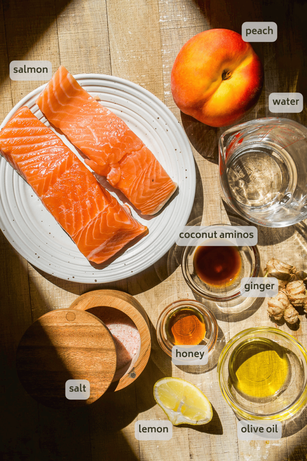 Glazed Peach Salmon The Fit Peach