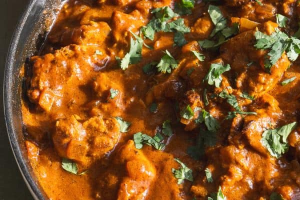 Butter Chicken With Coconut Milk - The Fit Peach