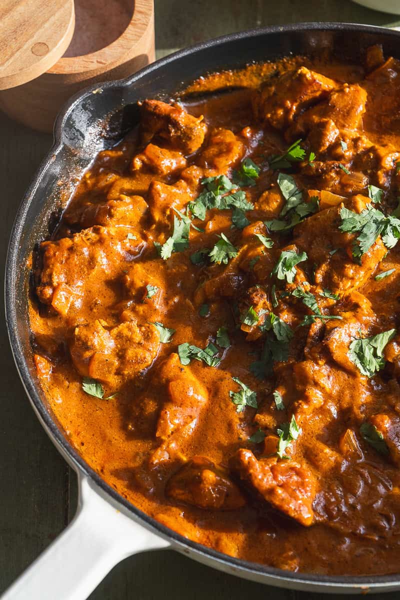 Butter Chicken With Coconut Milk - The Fit Peach