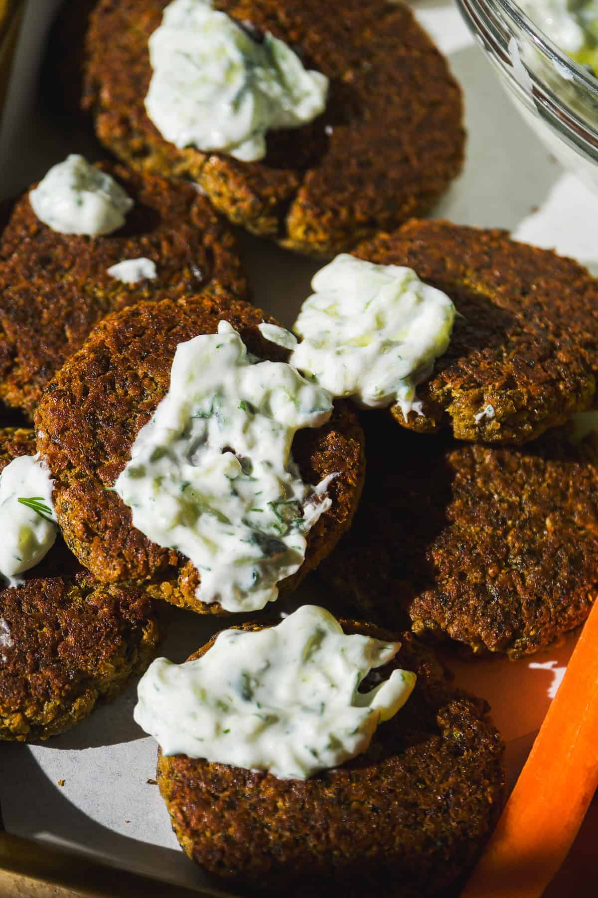 Vegetarian appetizer served on brown bread.